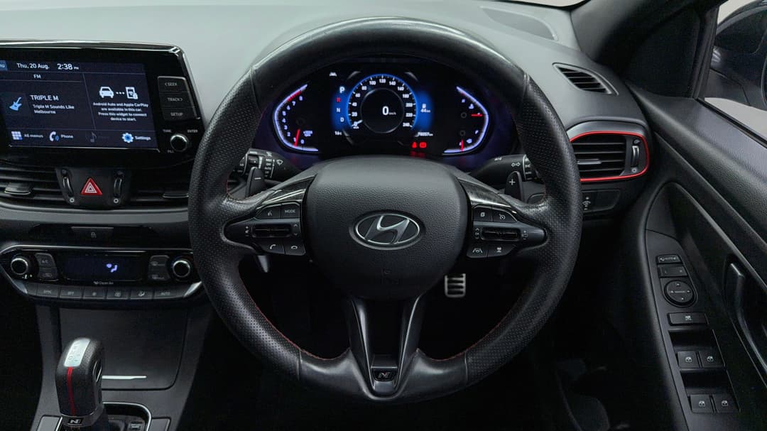 2020 Hyundai i30 N Line, Automatic, 78057 km, Steering Wheel Close-up