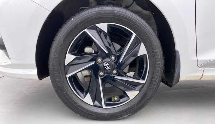 2021 Hyundai Verna SX(O) PETROL AT, Petrol, Automatic, 8,216 km, Left Front Wheel