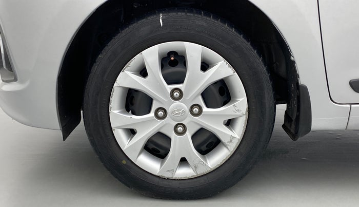 2016 Hyundai Grand i10 SPORTZ 1.2 KAPPA VTVT, Petrol, Manual, 60,535 km, Left Front Wheel