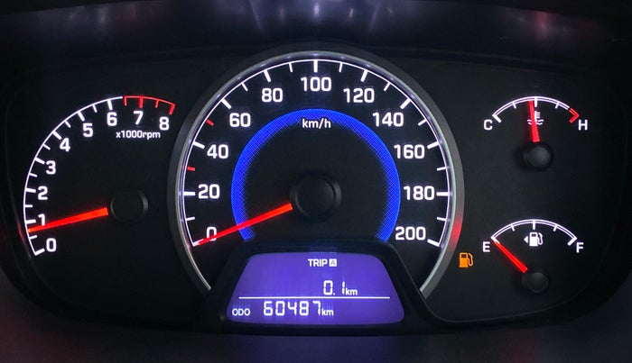 2016 Hyundai Grand i10 SPORTZ 1.2 KAPPA VTVT, Petrol, Manual, 60,535 km, Odometer Image