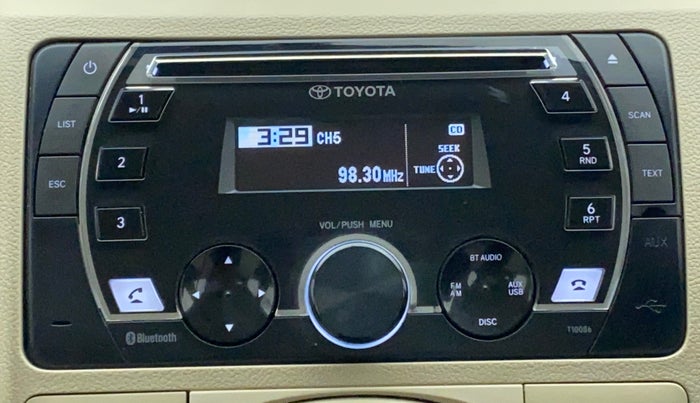 2018 Toyota Etios V, Petrol, Manual, 20,452 km, Infotainment System