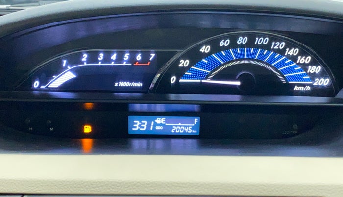 2018 Toyota Etios V, Petrol, Manual, 20,452 km, Odometer Image