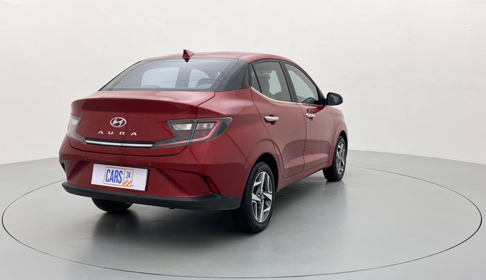 2020 Hyundai AURA SX PETROL, Petrol, Manual, 31,045 km, Right Back Diagonal
