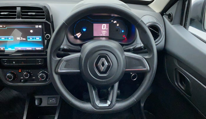 2021 Renault Kwid 1.0 RXT Opt, Petrol, Manual, 5,478 km, Steering Wheel Close Up