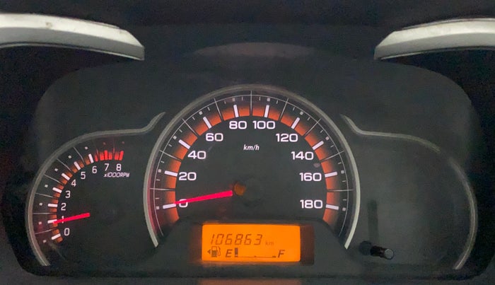 2017 Maruti Alto K10 VXI (O), Petrol, Manual, 1,06,863 km, Odometer Image