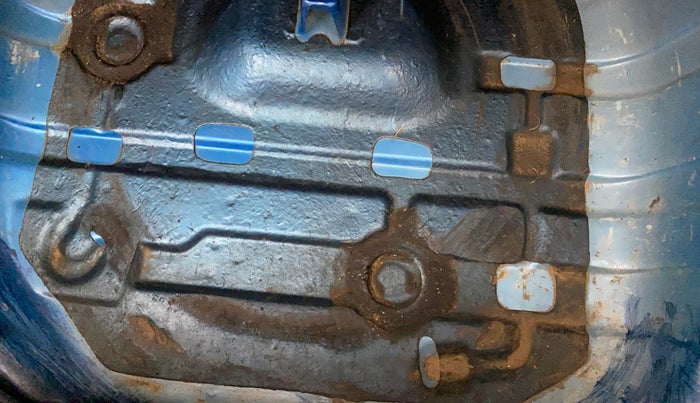 2017 Maruti Alto K10 VXI (O), Petrol, Manual, 1,06,863 km, Boot floor - Slight discoloration