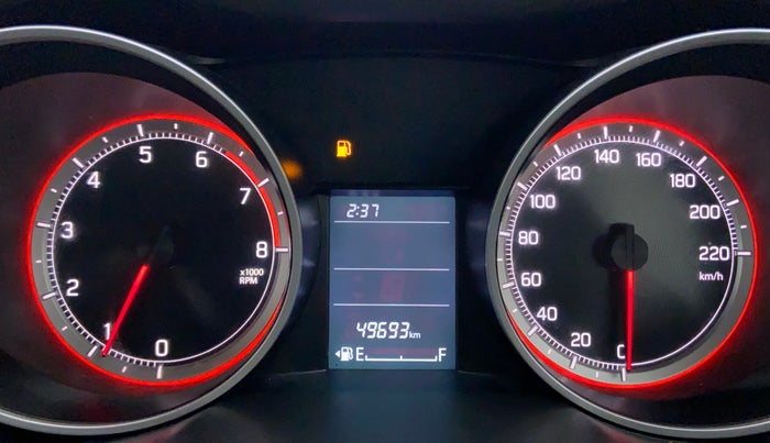 2019 Maruti Swift VXI, Petrol, Manual, 49,854 km, Odometer Image