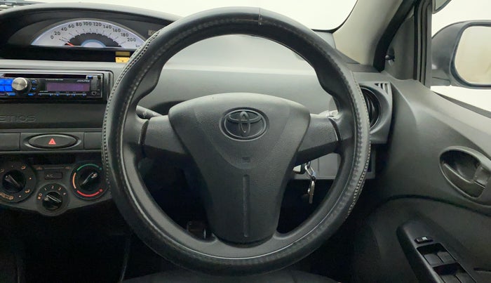 2012 Toyota Etios Liva G, Petrol, Manual, 20,432 km, Steering Wheel Close Up