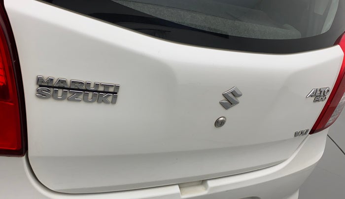 2018 Maruti Alto 800 VXI, Petrol, Manual, 28,060 km, Dicky (Boot door) - Minor scratches