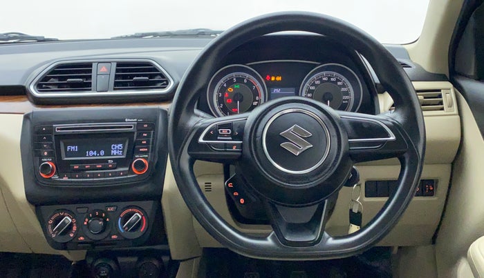 2017 Maruti Dzire VXI, Petrol, Manual, 27,041 km, Steering Wheel Close-up