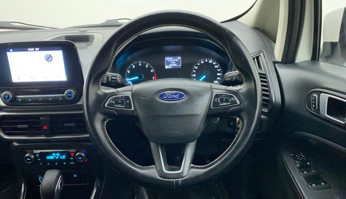 2017 Ford Ecosport TREND + 1.5L PETROL AT, Petrol, Automatic, 62,303 km, Steering Wheel Close Up