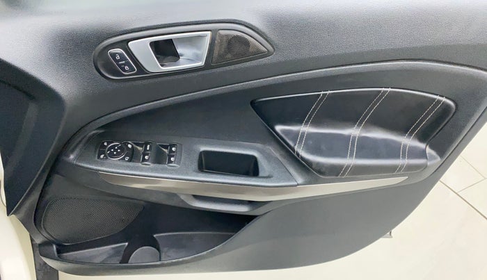 2017 Ford Ecosport TREND + 1.5L PETROL AT, Petrol, Automatic, 62,303 km, Driver Side Door Panels Control
