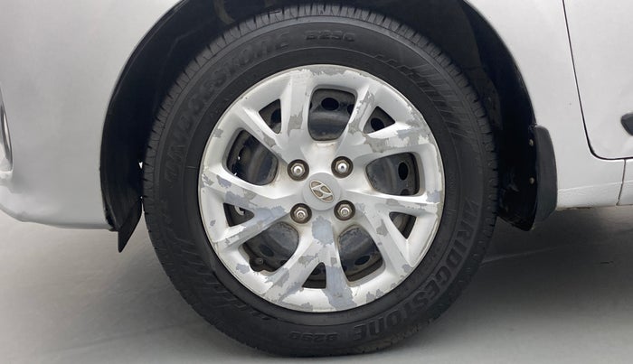 2017 Hyundai Grand i10 SPORTZ (O) 1.2 KAPPA VTVT, Petrol, Manual, 51,971 km, Left Front Wheel