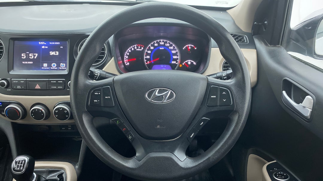 Steering Wheel Close Up