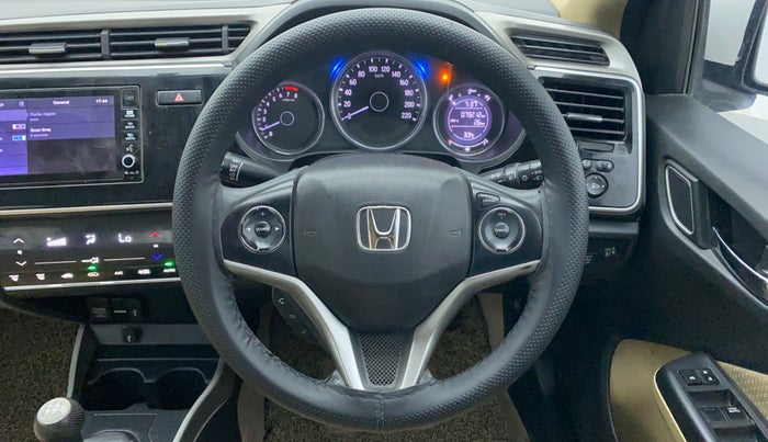 2017 Honda City V MT PETROL, Petrol, Manual, 79,454 km, Steering Wheel Close Up