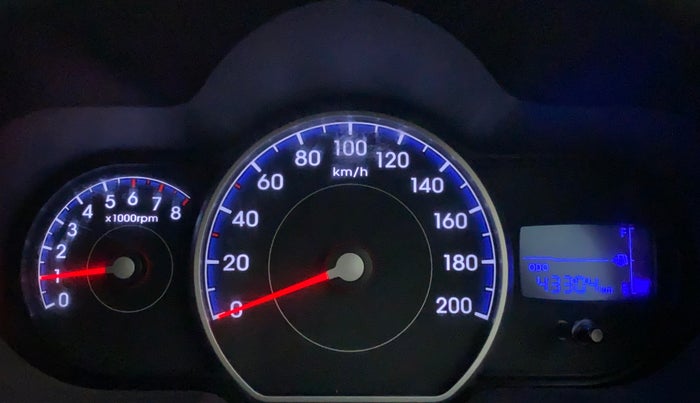 2011 Hyundai i10 MAGNA 1.1, Petrol, Manual, 43,300 km, Odometer Image