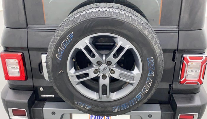2021 Mahindra Thar LX PETROL HT 4WD AT, Petrol, Automatic, 18,189 km, Spare Tyre