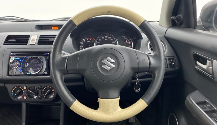 2011 Maruti Swift VXI D, Petrol, Manual, 88,298 km, Steering Wheel Close Up