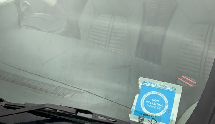 2016 Maruti Celerio VXI, Petrol, Manual, 59,472 km, Front windshield - Minor spot on windshield