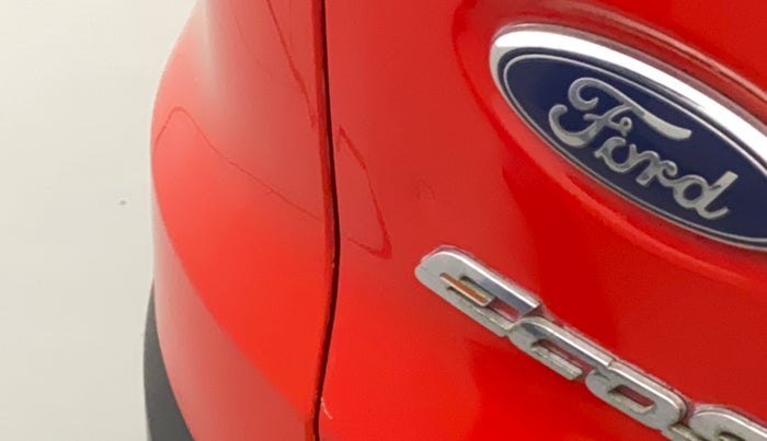 2018 Ford Ecosport TITANIUM 1.5L PETROL, Petrol, Manual, 61,864 km, Dicky (Boot door) - Slightly dented