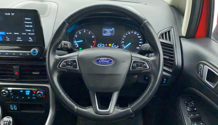2018 Ford Ecosport TITANIUM 1.5L PETROL, Petrol, Manual, 61,864 km, Steering Wheel Close Up