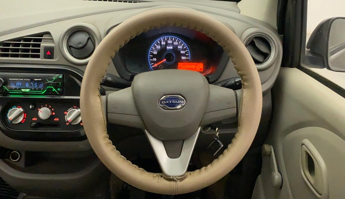 2017 Datsun Redi Go T, Petrol, Manual, 7,946 km, Steering Wheel Close Up