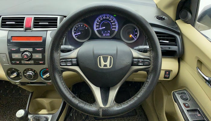 2012 Honda City V MT PETROL, Petrol, Manual, 87,436 km, Steering Wheel Close Up