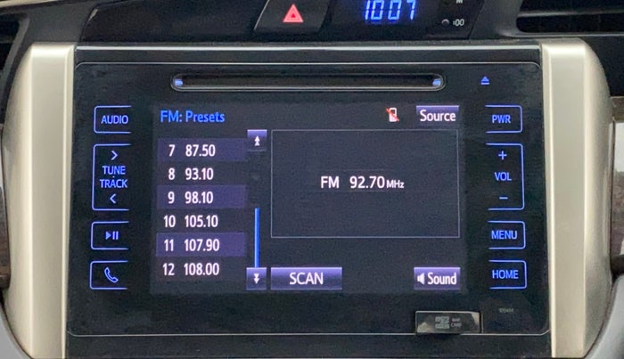 2016 Toyota Innova Crysta 2.8 ZX AT 7 STR, Diesel, Automatic, 61,660 km, Infotainment System