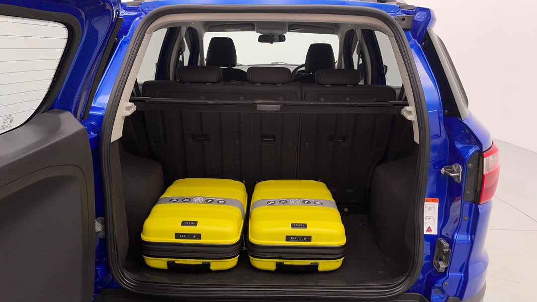 Boot Inside View with Luggage