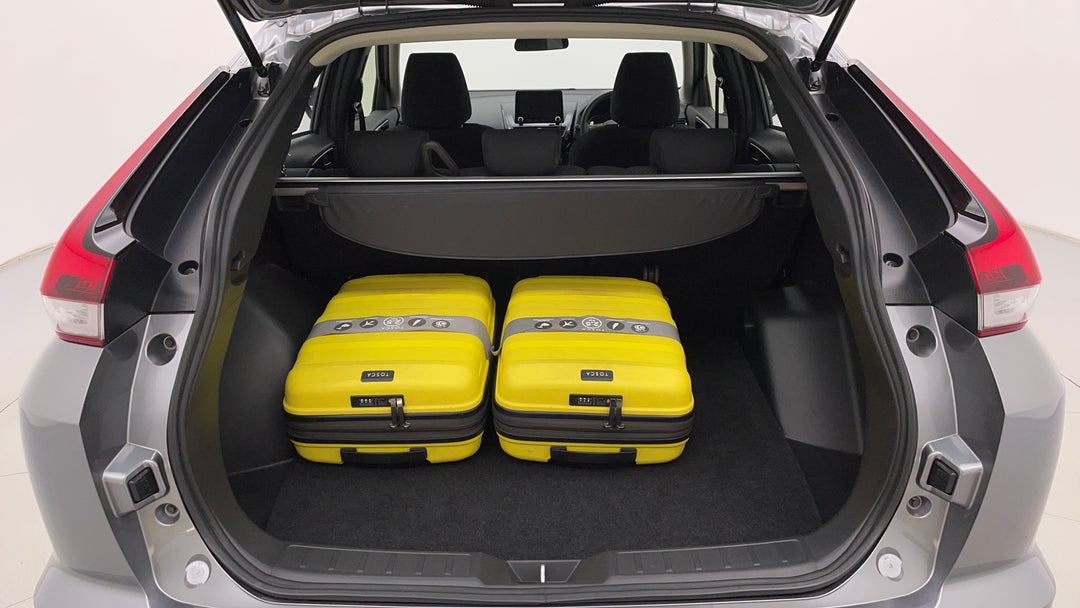 Boot Inside View with Luggage