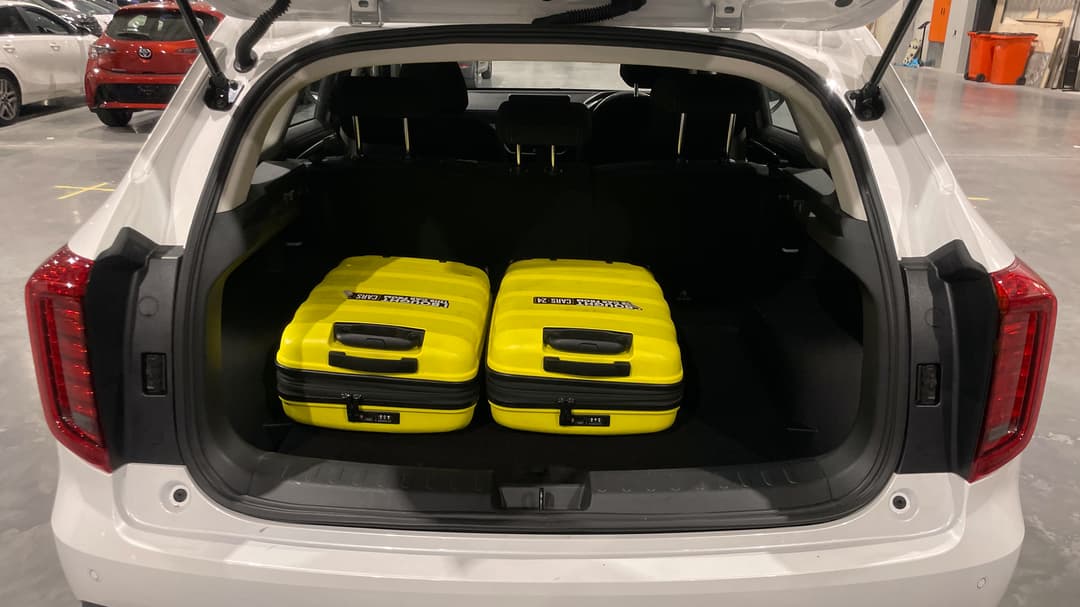 2024 GWM Haval Jolion Premium, Automatic, 19444 km, Boot Inside View with Luggage