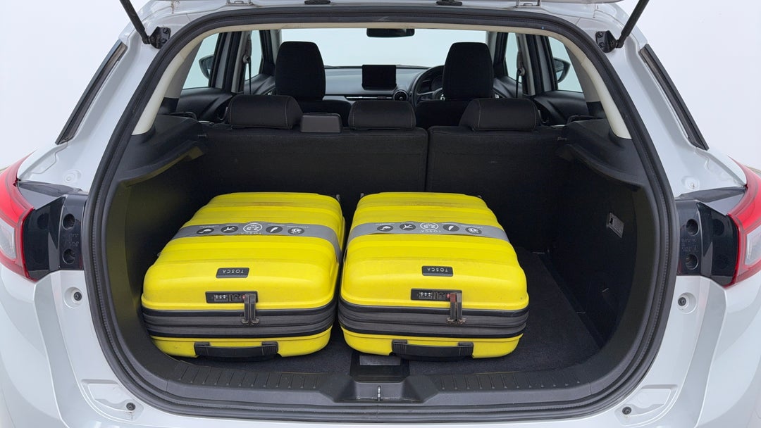 Boot Inside View with Luggage