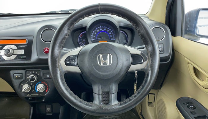 2015 Honda Brio 1.2 S MT I VTEC, Petrol, Manual, 98,780 km, Steering Wheel Close Up