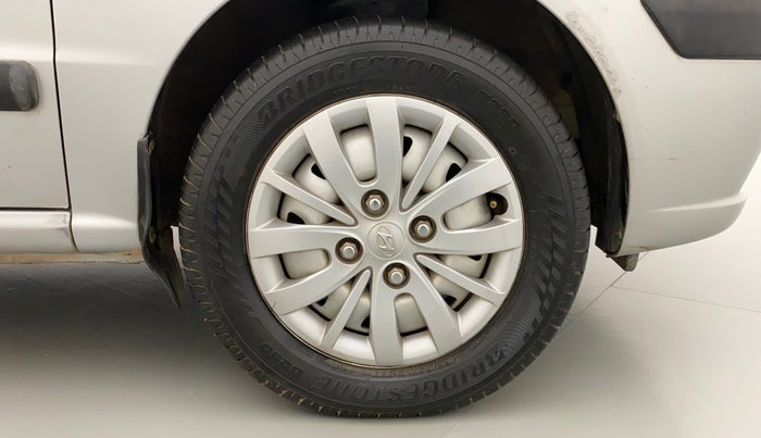 2011 Hyundai Santro Xing GL PLUS, Petrol, Manual, 43,324 km, Right Front Wheel