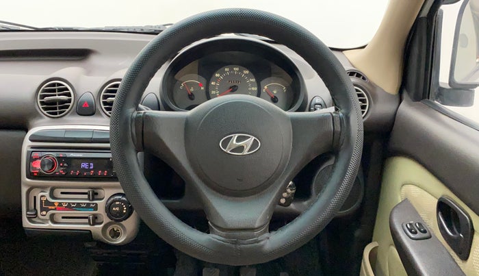 2011 Hyundai Santro Xing GL PLUS, Petrol, Manual, 43,324 km, Steering Wheel Close Up