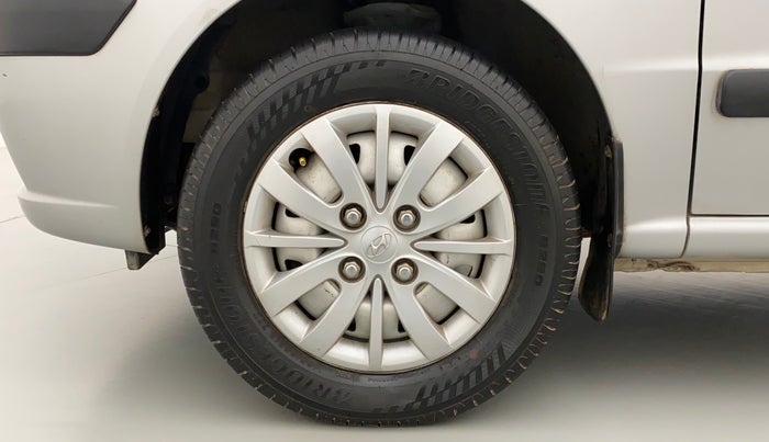2011 Hyundai Santro Xing GL PLUS, Petrol, Manual, 43,324 km, Left Front Wheel