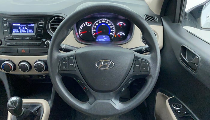 2018 Hyundai Grand i10 MAGNA 1.2 KAPPA VTVT, Petrol, Manual, 22,828 km, Steering Wheel Close Up
