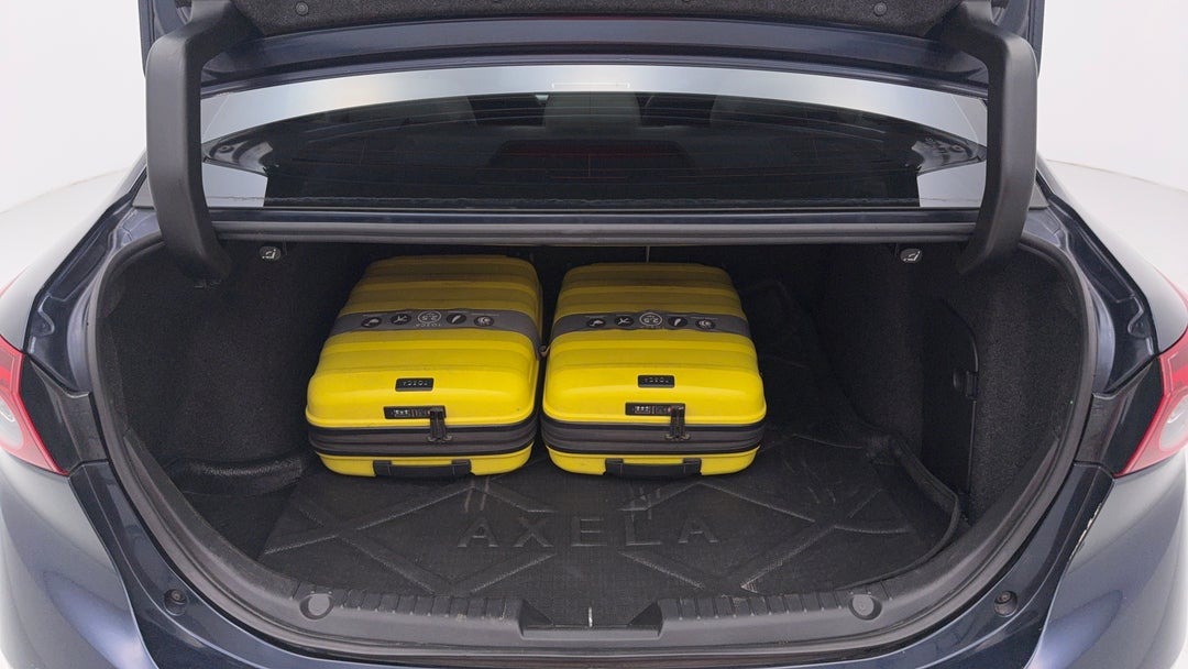 2016 Mazda 3 Sp25 Gt, Automatic, 111428 km, Boot Inside View with Luggage