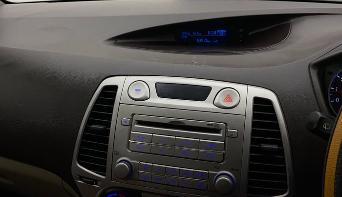 2011 Hyundai i20 ASTA 1.2, Petrol, Manual, 77,680 km, Infotainment system - AM/FM Radio - Not Working