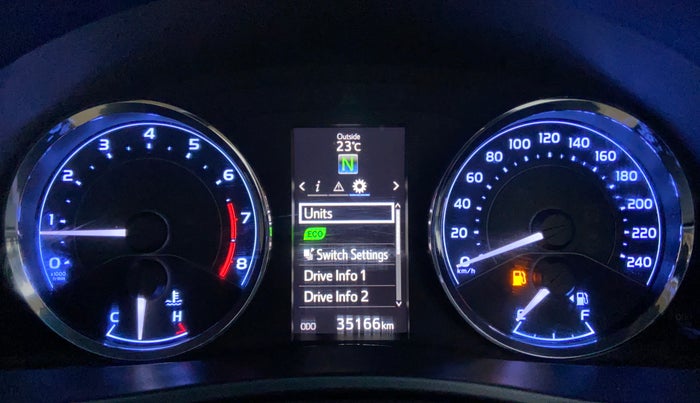 2018 Toyota Corolla Altis VL AT, Petrol, Automatic, 35,153 km, Odometer Image