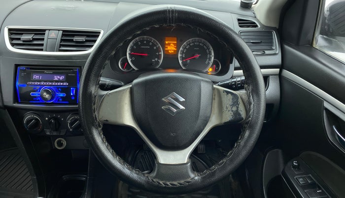 2013 Maruti Swift VXI D, Petrol, Manual, 56,313 km, Steering Wheel Close Up