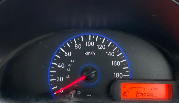2016 Datsun Go T, Petrol, Manual, 64,169 km, Odometer Image