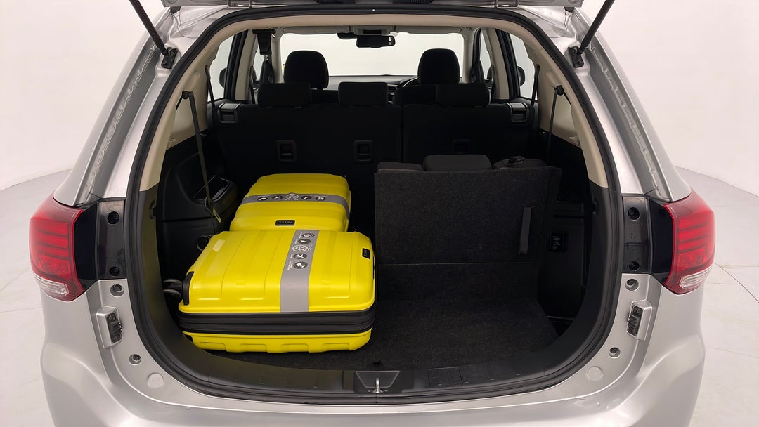 Boot Inside View with Luggage