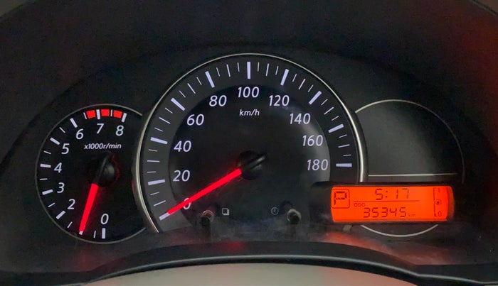 2014 Nissan Micra XV CVT, Petrol, Automatic, 35,409 km, Odometer Image