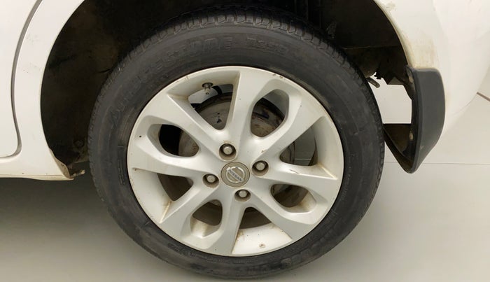 2014 Nissan Micra XV CVT, Petrol, Automatic, 35,409 km, Left Rear Wheel