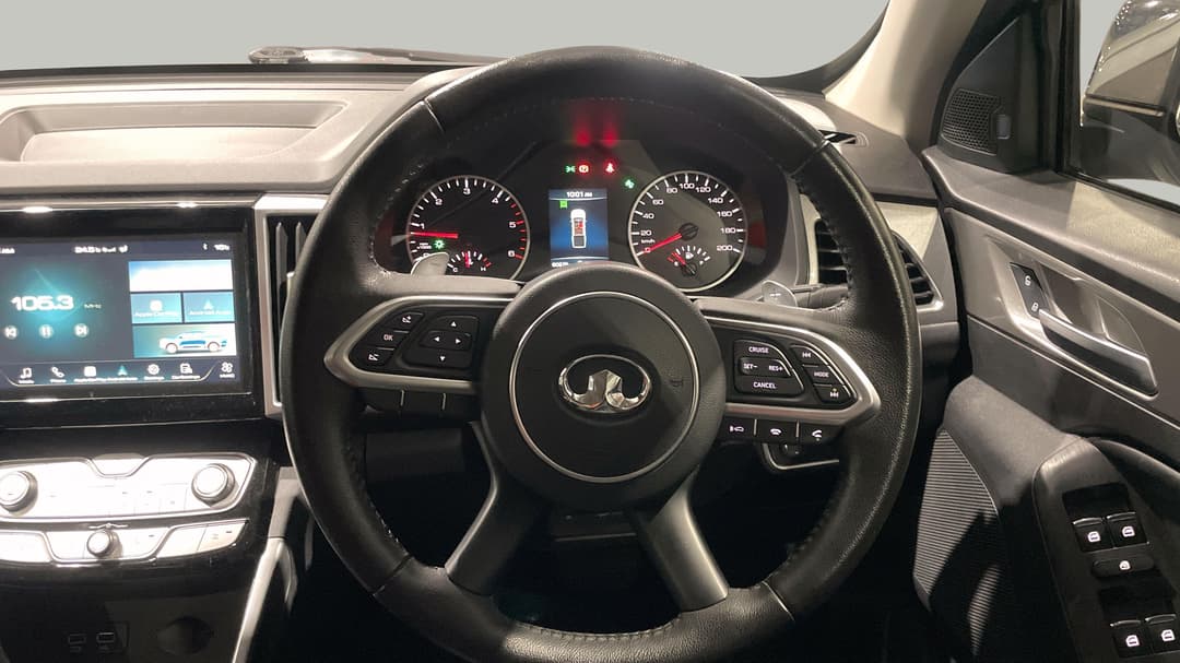 2022 GWM Ute Cannon-l (4x4), Automatic, 60976 km, Steering Wheel Close-up