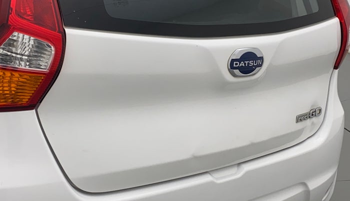 2016 Datsun Redi Go S, Petrol, Manual, 61,818 km, Dicky (Boot door) - Minor scratches