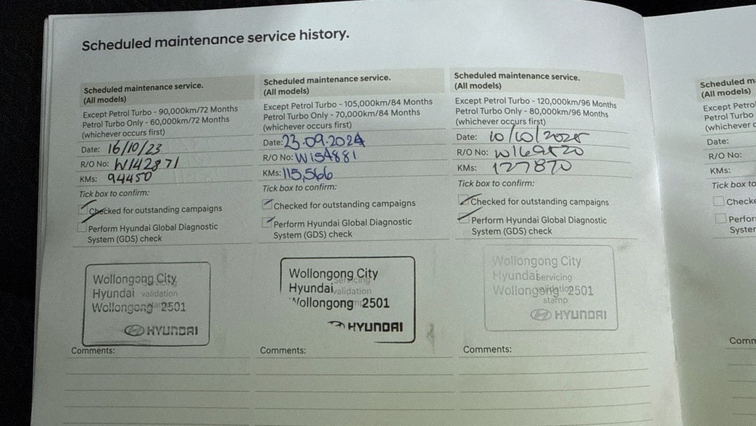 2018 Hyundai i30 Active, Automatic, 131802 km, Service History