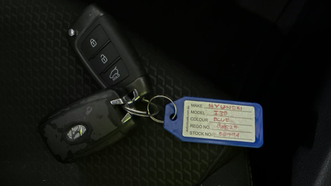 2018 Hyundai i30 Active, Automatic, 131802 km, Key Close-up