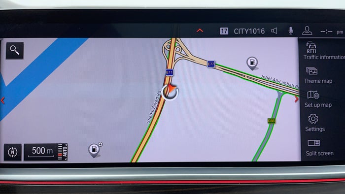 BMW X5-Navigation System